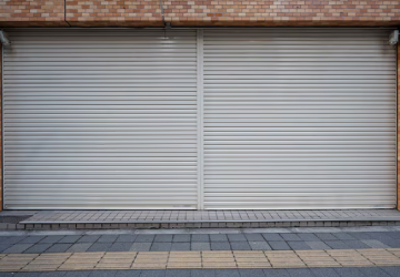 Galvanized Rolling Shutters